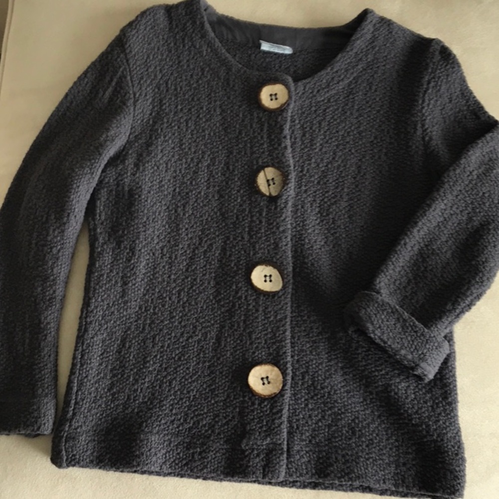 100% cotton jacket or heavy sweater